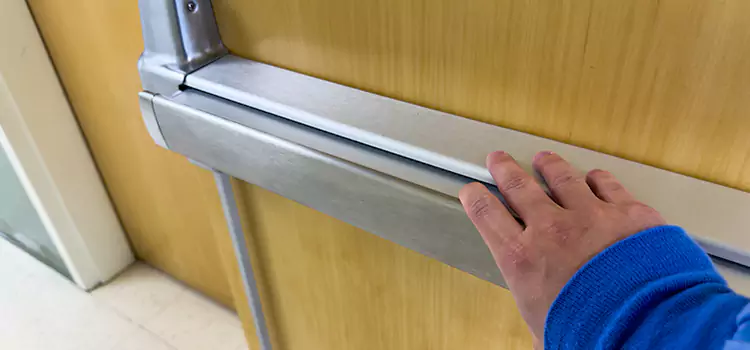 Installing a Push Bar on a Door Tinton Falls